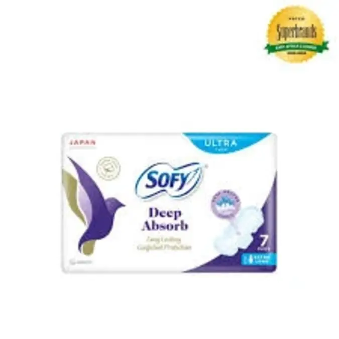 Sofy Ultra Thin Sanitary Pads Extra Long 7'S